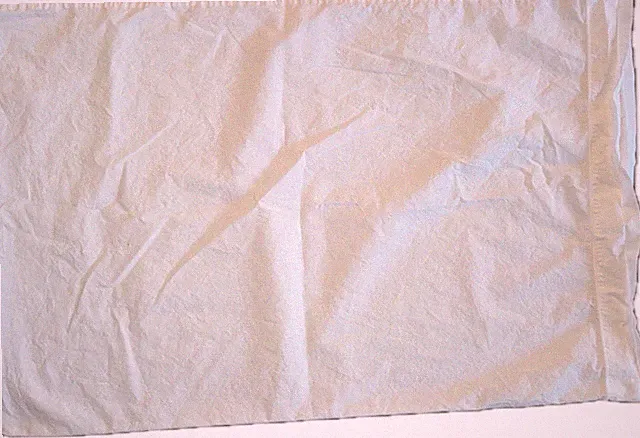 1 Frette Solid White Standard Size Pillowcase 100% Cotton 20 X 29 Made In Italy