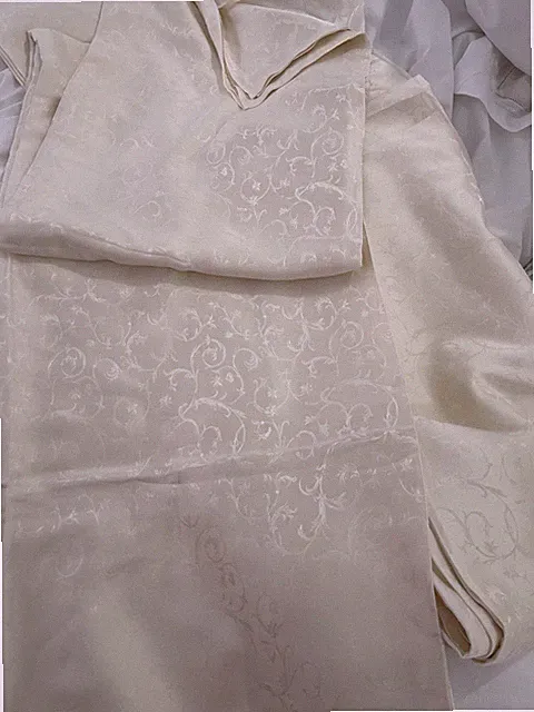 $4300 Frette Italy NWT King 4pc Sheet Set 100% Silk IVORY