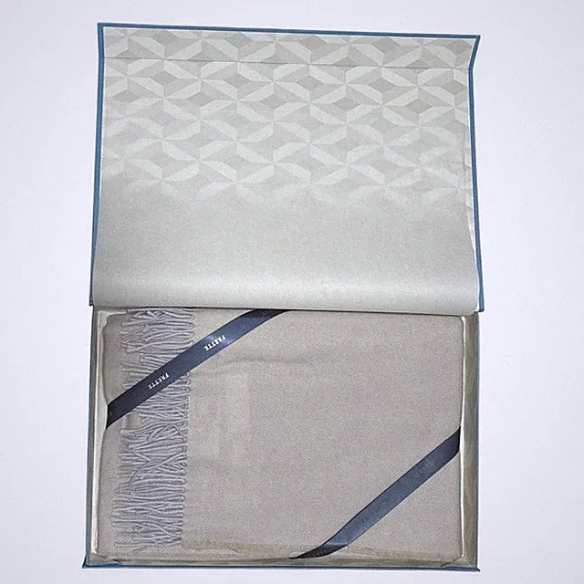 Frette 1860 Beige Cashmere Bella Beige Throw NIB