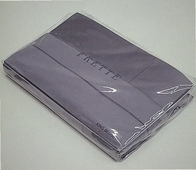 Frette Monza King Bedset Steel Cotton Satten Italy