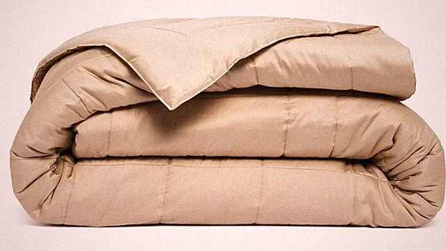 Frette Simple Quilted Light Queen Quilt / Coverlet Sand Color $1,200 New