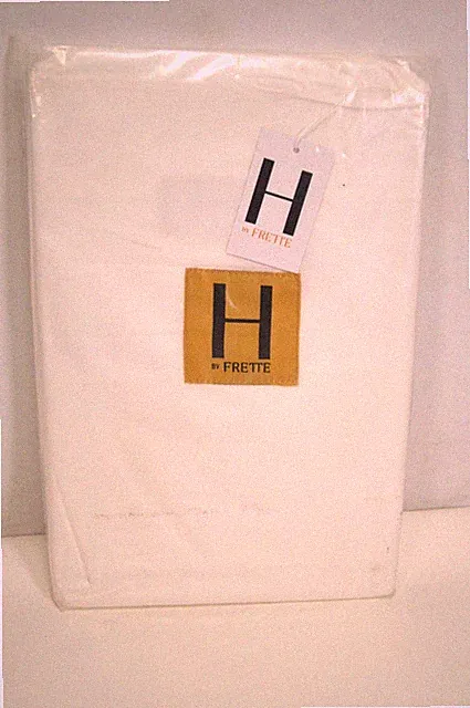 NWT H By Frette White Pillowcase Size Standard
